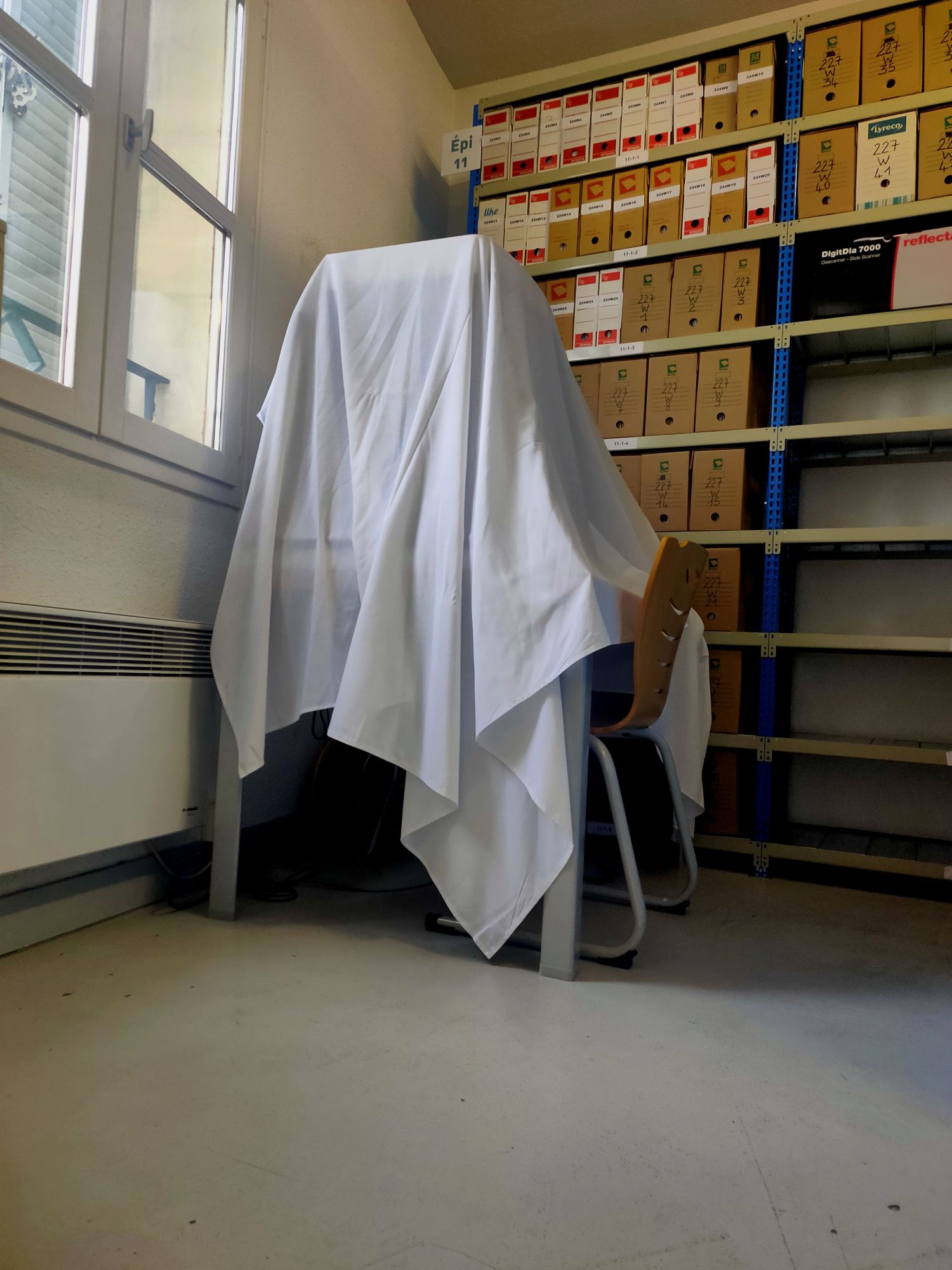 Le fantôme des Archives ? 👻 