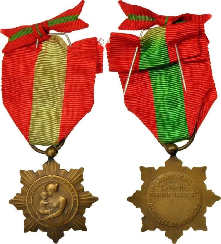 Médaille de la Famille (1920-1983)
